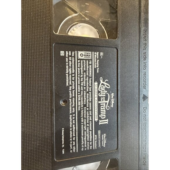 Lady And The Tramp II- Scamp's Adventure VHS Walt Disney - Picture 8 of 12